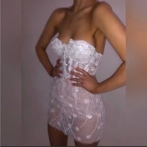 Seraphina Collection BNWOT flower dress and panties set